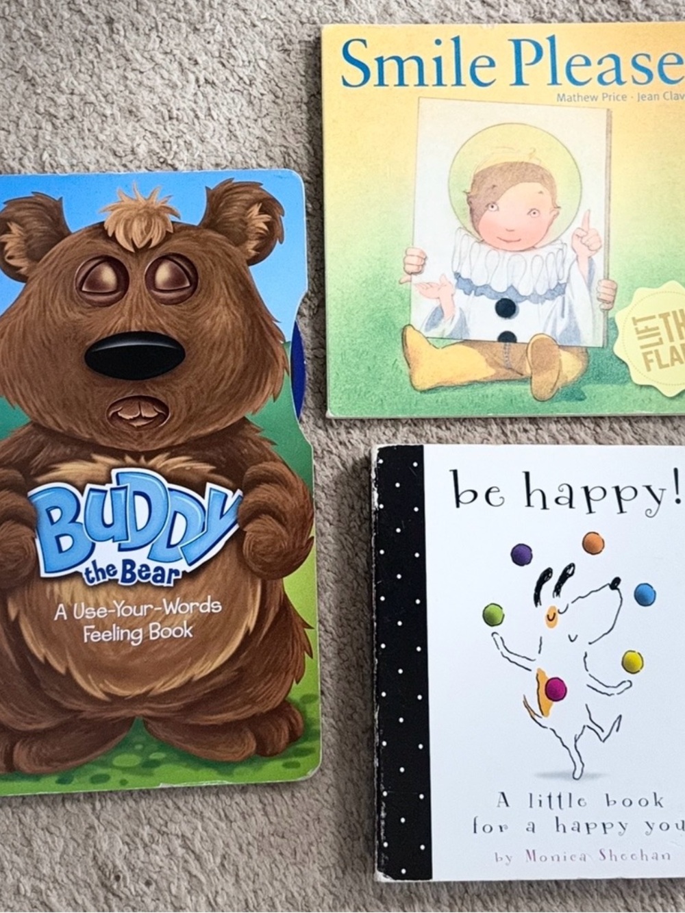 Buddy the Bear Feelings Board Book - Brown